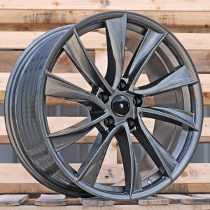 Jante Tesla 19x8,5 ET35 5x114,3 - Gun Metal