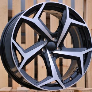 Jante Volkswagen 14x6 ET35 5x100 - Black Polished