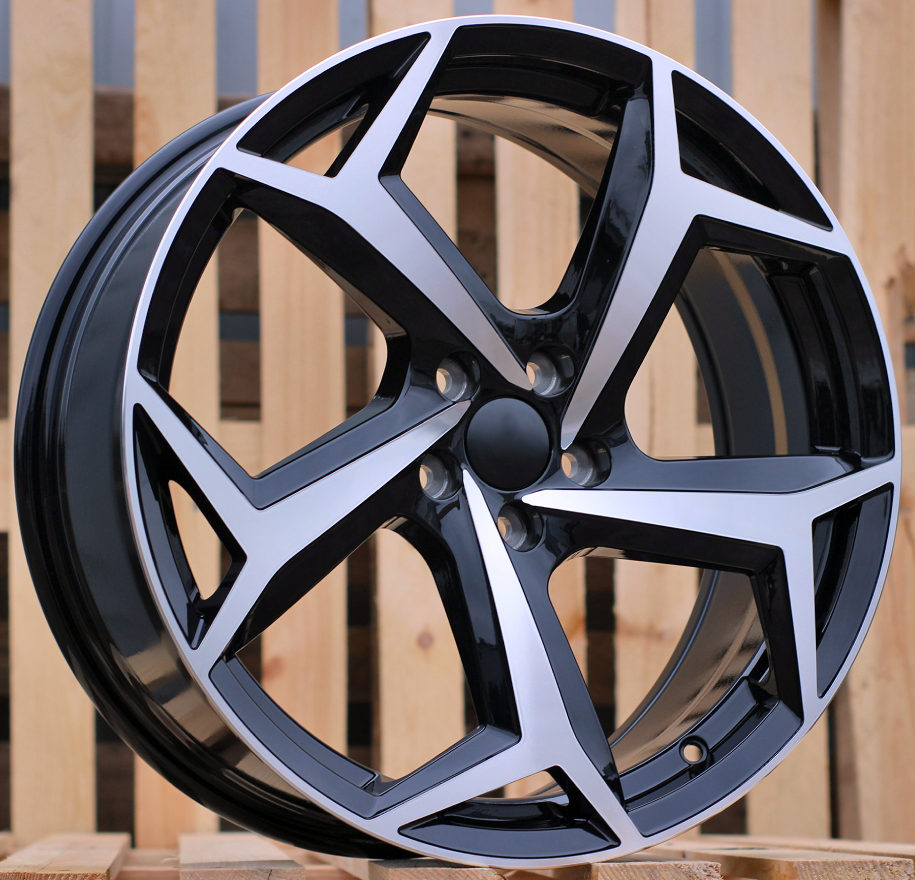 Jante Volkswagen 18x7,5 ET41 5x100 - Black Polished