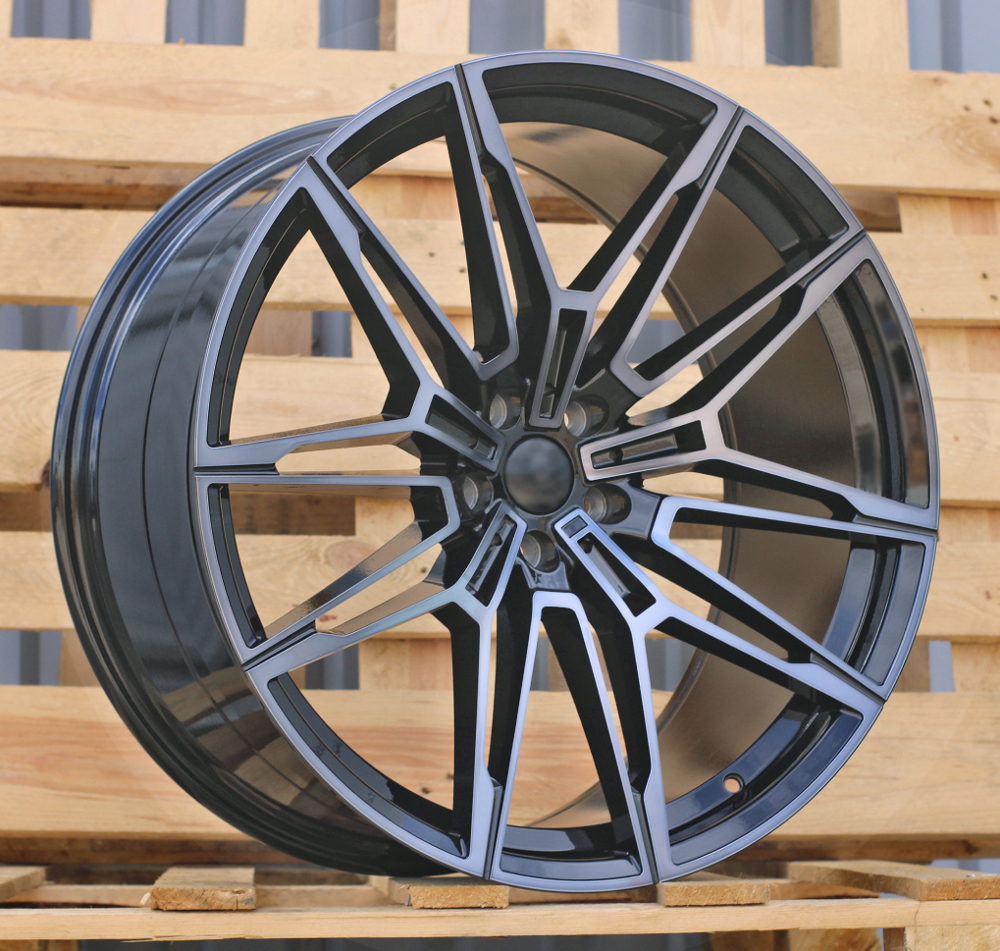 Jante BMW 21x9,5 ET37 5x112 - Black+Tinted Face