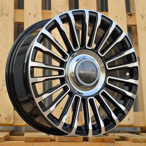 Jante RACIN 18x8 ET42 5x112|5x120 - Black Polished