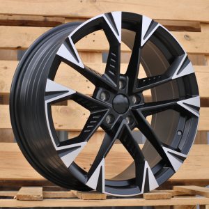 Jante CUPRA 18x8 ET40 5x112 - Black Polished Half Matt