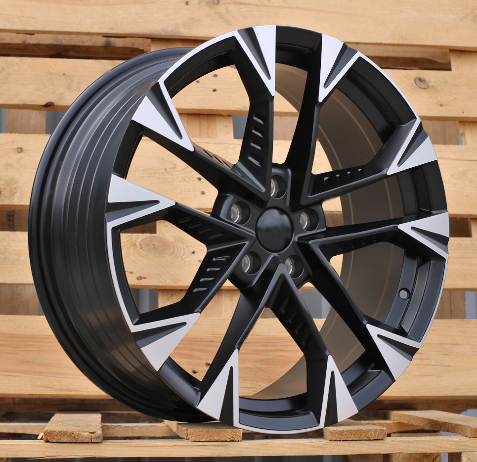 Jante CUPRA 19x8 ET40 5x112 - Black Polished Half Matt