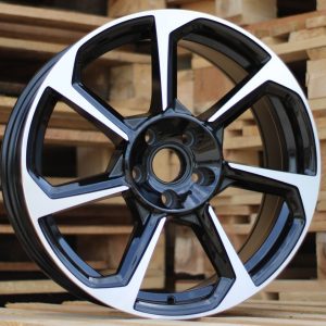 Jante Audi 18x8 ET34 5x112 - Black Polished