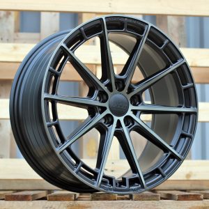 Jante HAXER 19x8,5 ET40 5x112 - Black Half Matt Double Tinted Face
