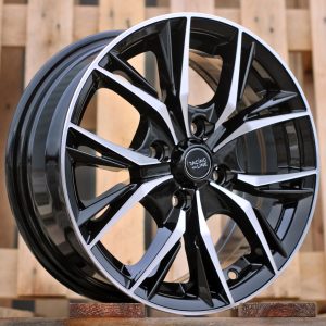 Jante RACIN 14x6 ET40 4x100 - Black Polished