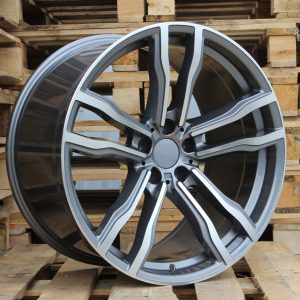 Jante BMW 19x8,5 ET30 5x120 - Grey Polished+Powder Coating