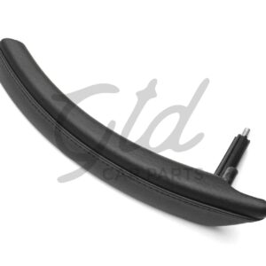 Puxador Frontal Direito Preto Pele BMW Série 5 LCI E60 E61 2008-2010