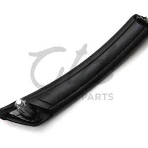 Alternative view of Puxador Frontal Direito Preto Pele BMW Série 5 LCI E60 E61 2008-2010