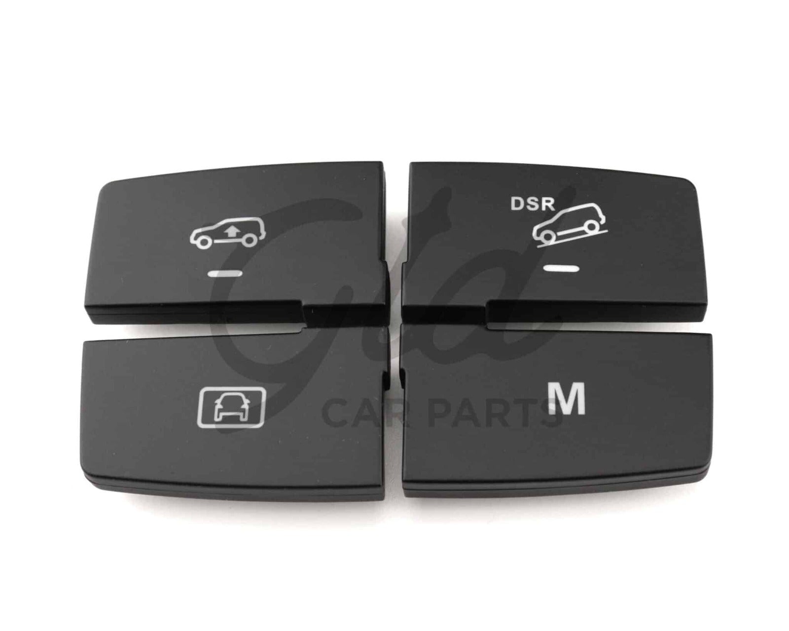 Conjunto de 4 Botões Modos de Condução Mercedes-Benz ML GL GLS W166 W292 2012-2019 Versão B