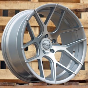 Jante HAXER 20x9 ET35 5x120 - Polished Silver Half Matt