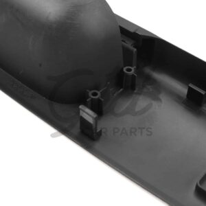 Alternative view of Puxador Preto Frontal Esquerdo Condutor Volkswagen Golf Jetta MK4 1999-2004 - 3 PORTAS