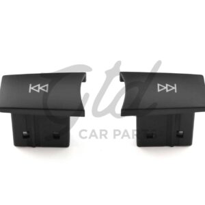 BOTÕES RÁDIO ''SETAS'' PRETO MATTE MERCEDES-BENZ CLASSE C E GLK W204 2009-2016 MODELO A