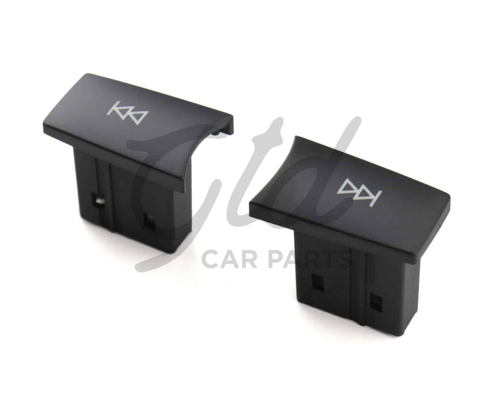 BOTÕES RÁDIO ''SETAS'' PRETO MATTE MERCEDES-BENZ CLASSE C E GLK W204 2009-2016 MODELO A - Image 4
