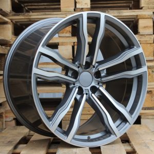 Jante BMW 21x10,5 ET45 5x120 - Grey Polished+Powder Coating