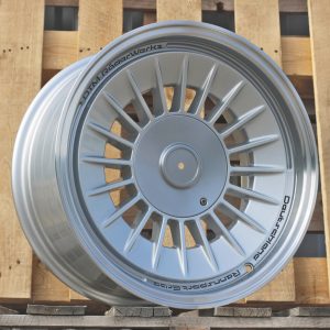 Jante Mercedes 16x8 ET20 5x112 - Silver Shining+Polished Lip
