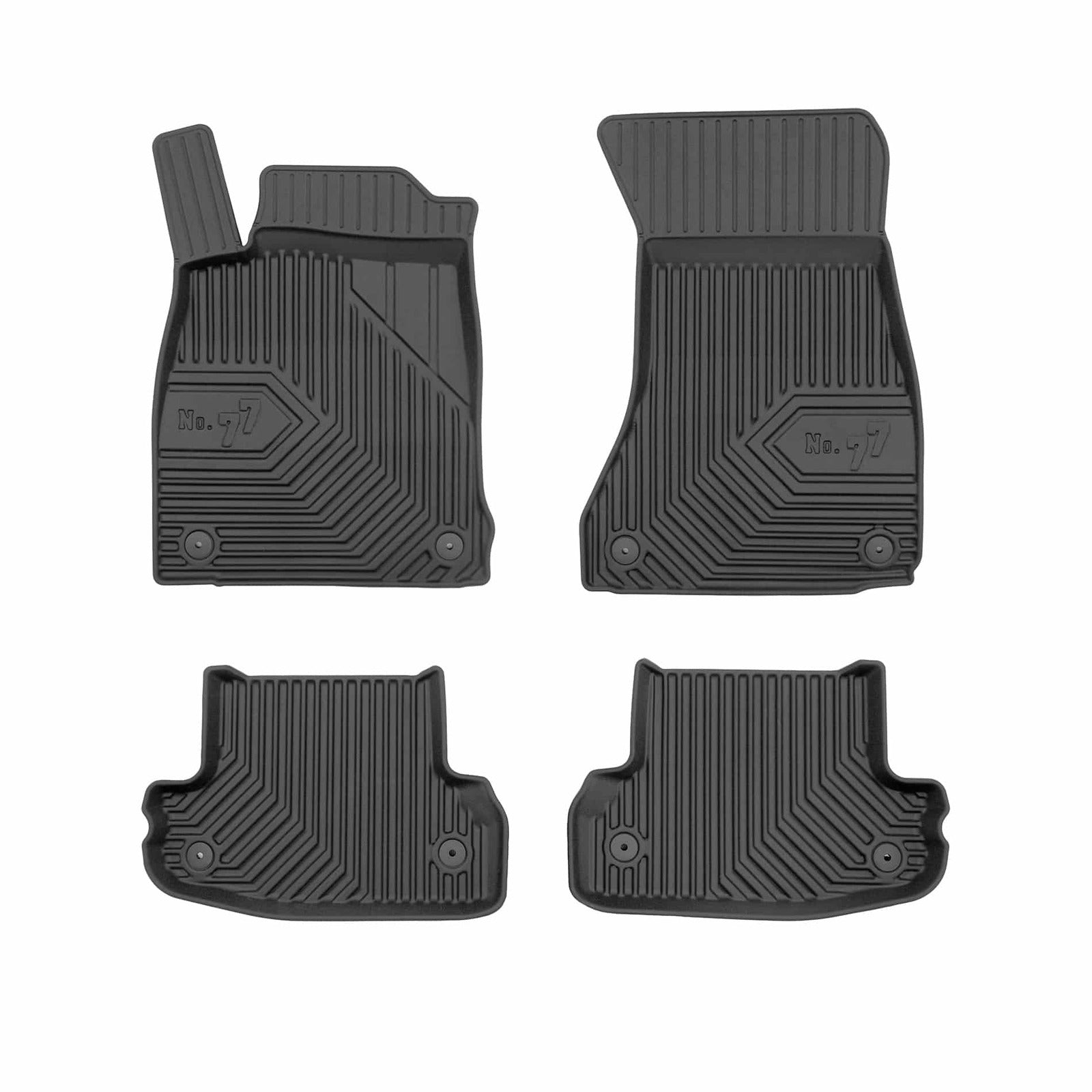 PACK 4 TAPETES BORRACHA NO.77 AUDI A5 F5 COUPE 2016->