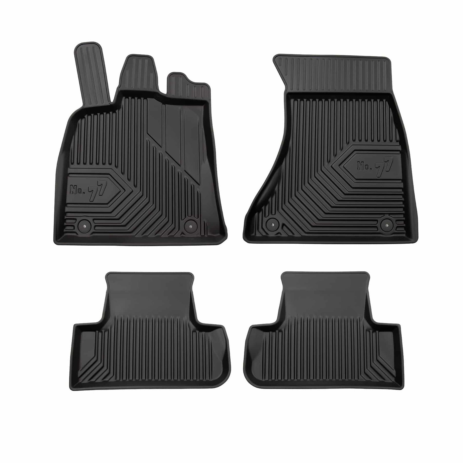 PACK 4 TAPETES BORRACHA NO.77 AUDI Q5 I 2008-2016