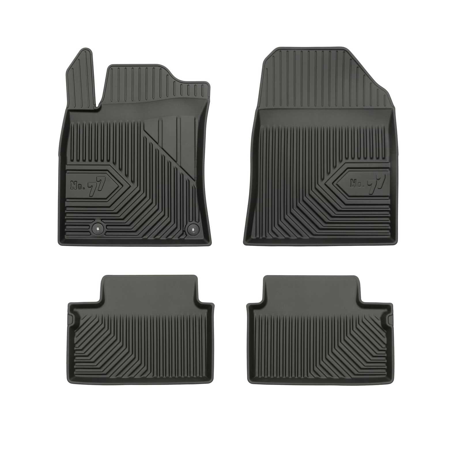 PACK 4 TAPETES BORRACHA NO.77 KIA XCEED 2019->