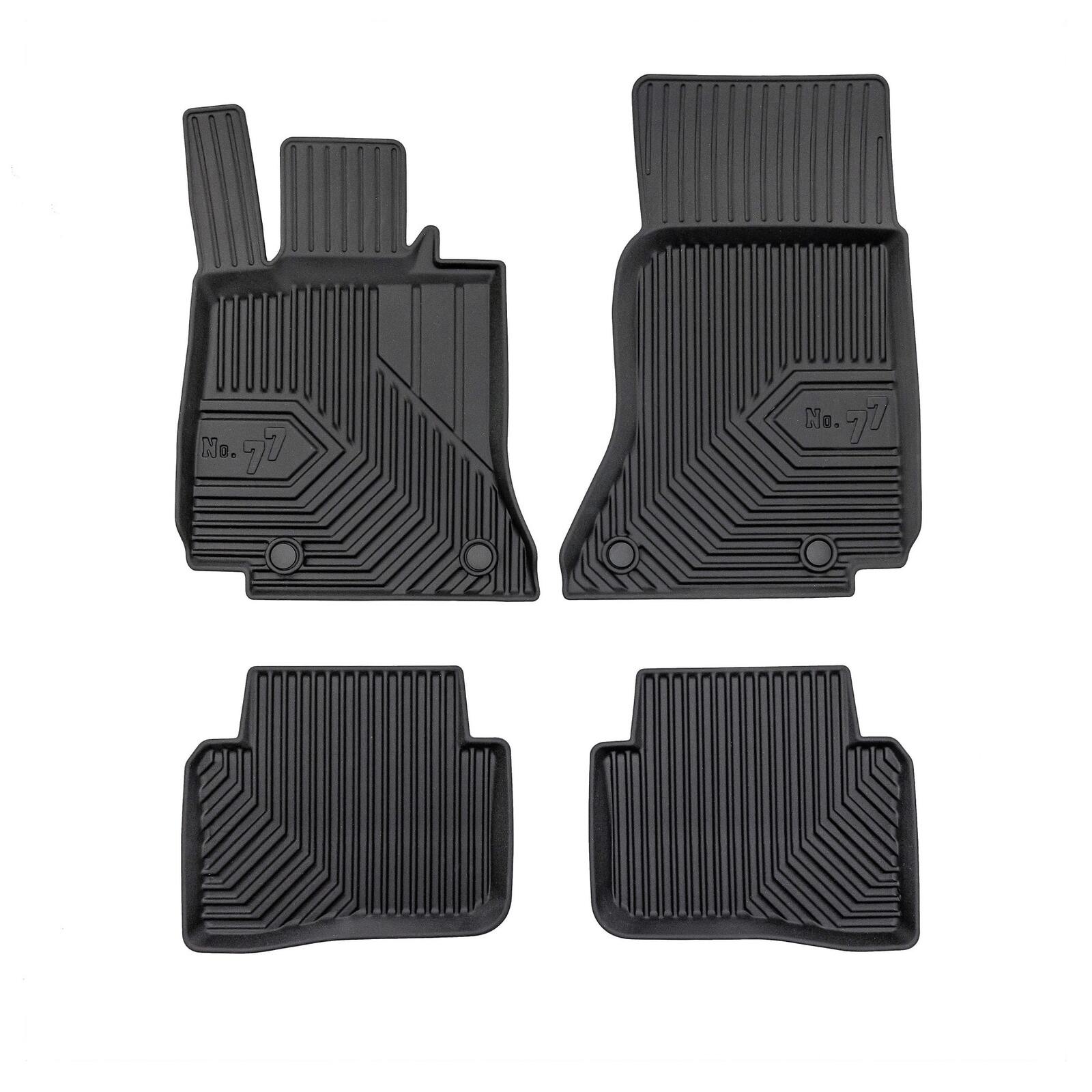 PACK 4 TAPETES BORRACHA NO.77 MERCEDES-BENZ CLASSE C W206 2021->