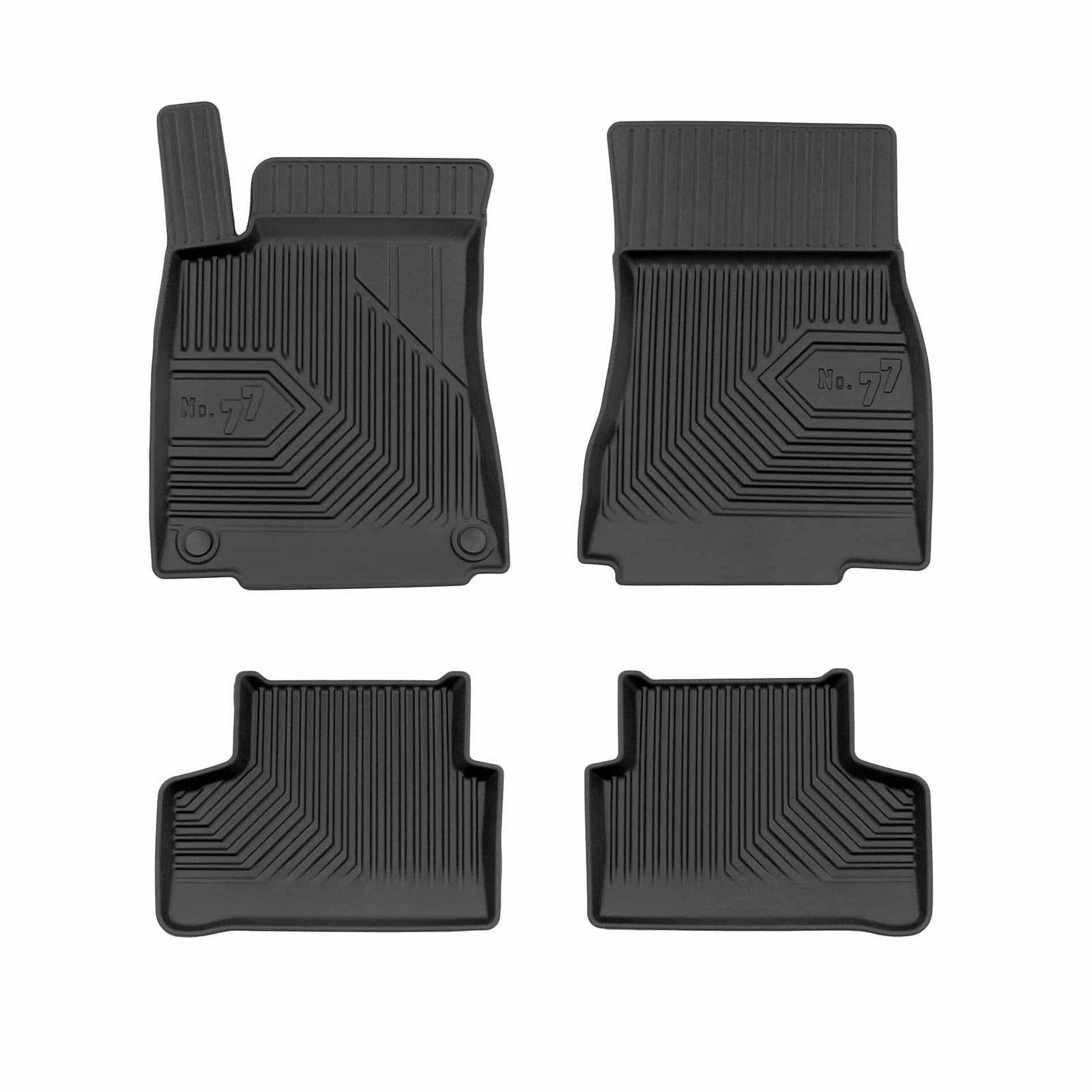 PACK 4 TAPETES BORRACHA NO.77 MERCEDES-BENZ CLASSE CLA C118 2019->