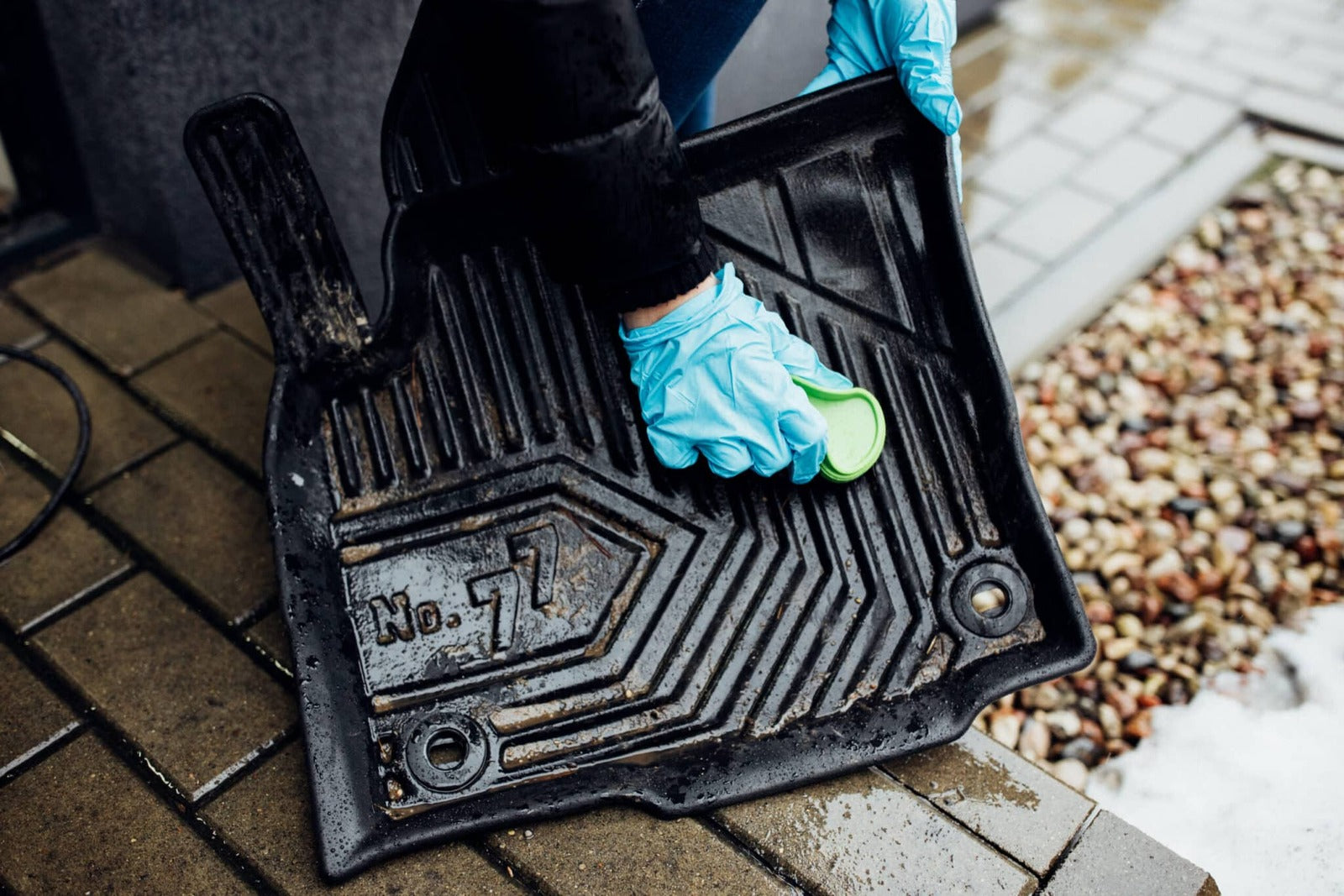PACK 4 TAPETES BORRACHA NO.77 MERCEDES-BENZ CLASSE CLA C118 2019-> - Image 6