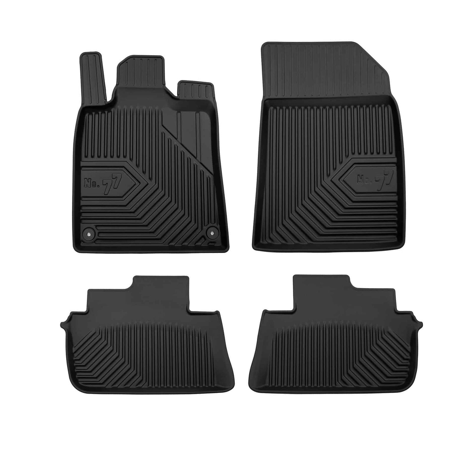 PACK 4 TAPETES BORRACHA NO.77 PEUGEOT 407 2004-2011