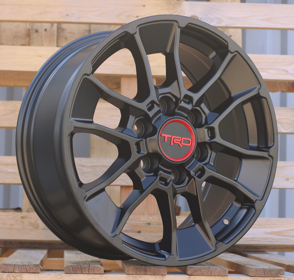 Jante Toyota 18x8 ET50 6x139,7 - Black Half Matt