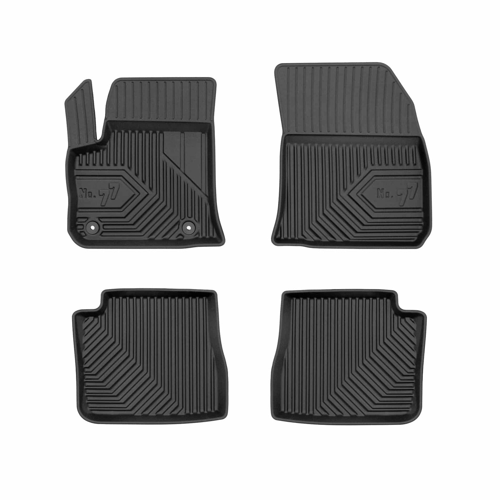 PACK 4 TAPETES BORRACHA NO.77 CITROEN E-C4X 2020-2024