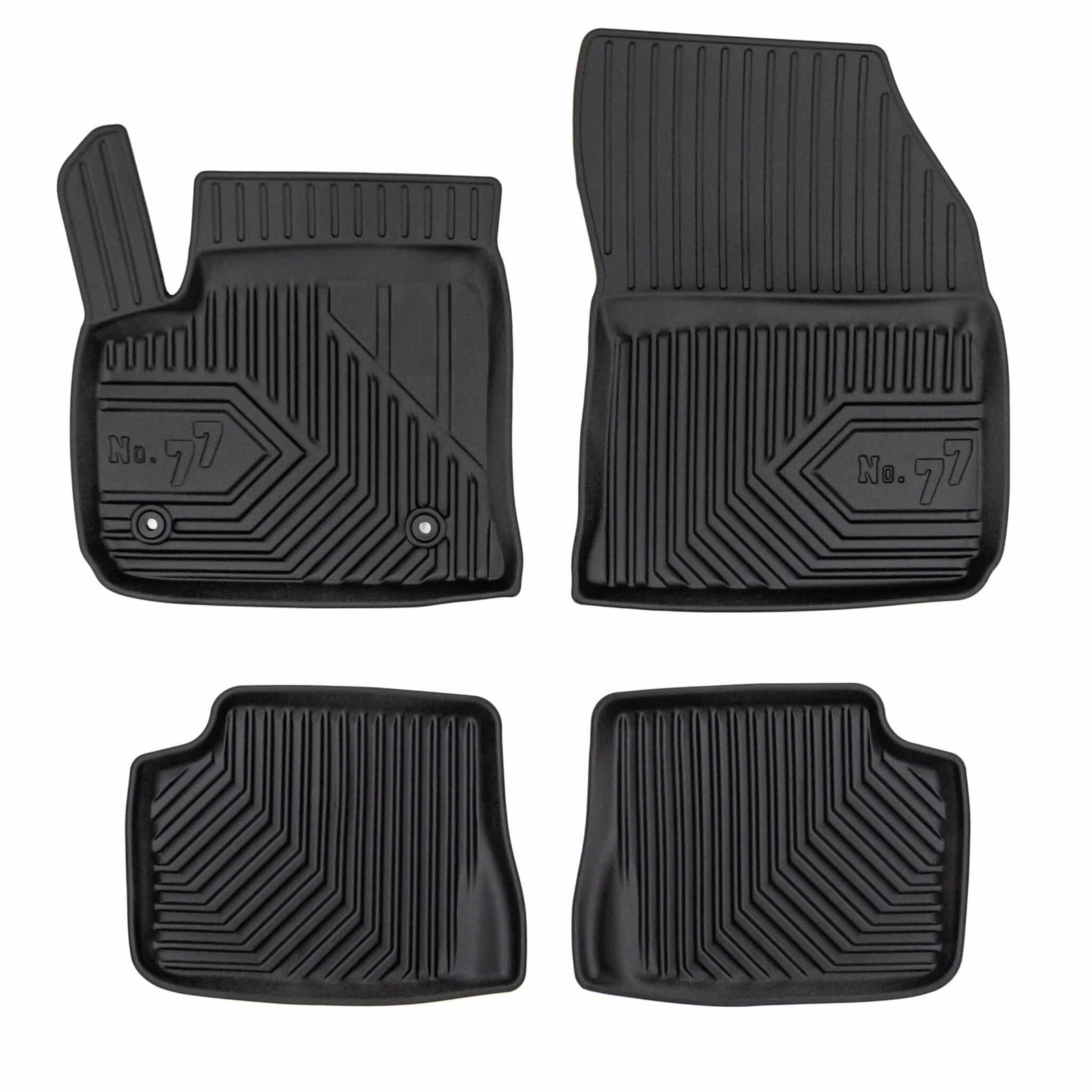 PACK 4 TAPETES BORRACHA NO.77 JEEP AVENGER BEV 2023->