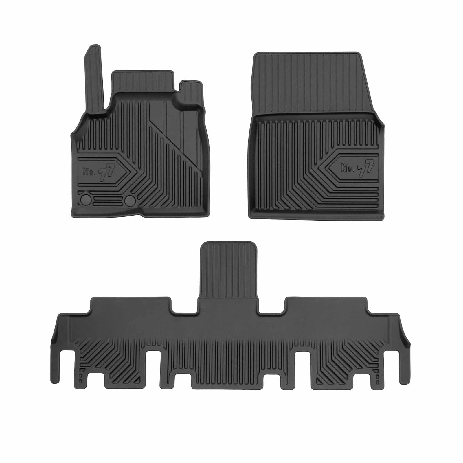 PACK 3 TAPETES BORRACHA NO.77 RENAULT ESPACE IV 2002-2014
