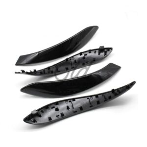 Conjunto de 4 Capas Puxador Preto Brilhante BMW Série 3/4 F30 F31 F32 F36