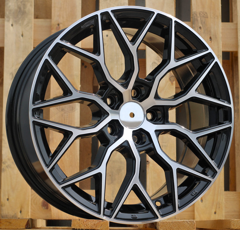 Jante RACIN 17x7,5 ET40 5x100 - Black Polished