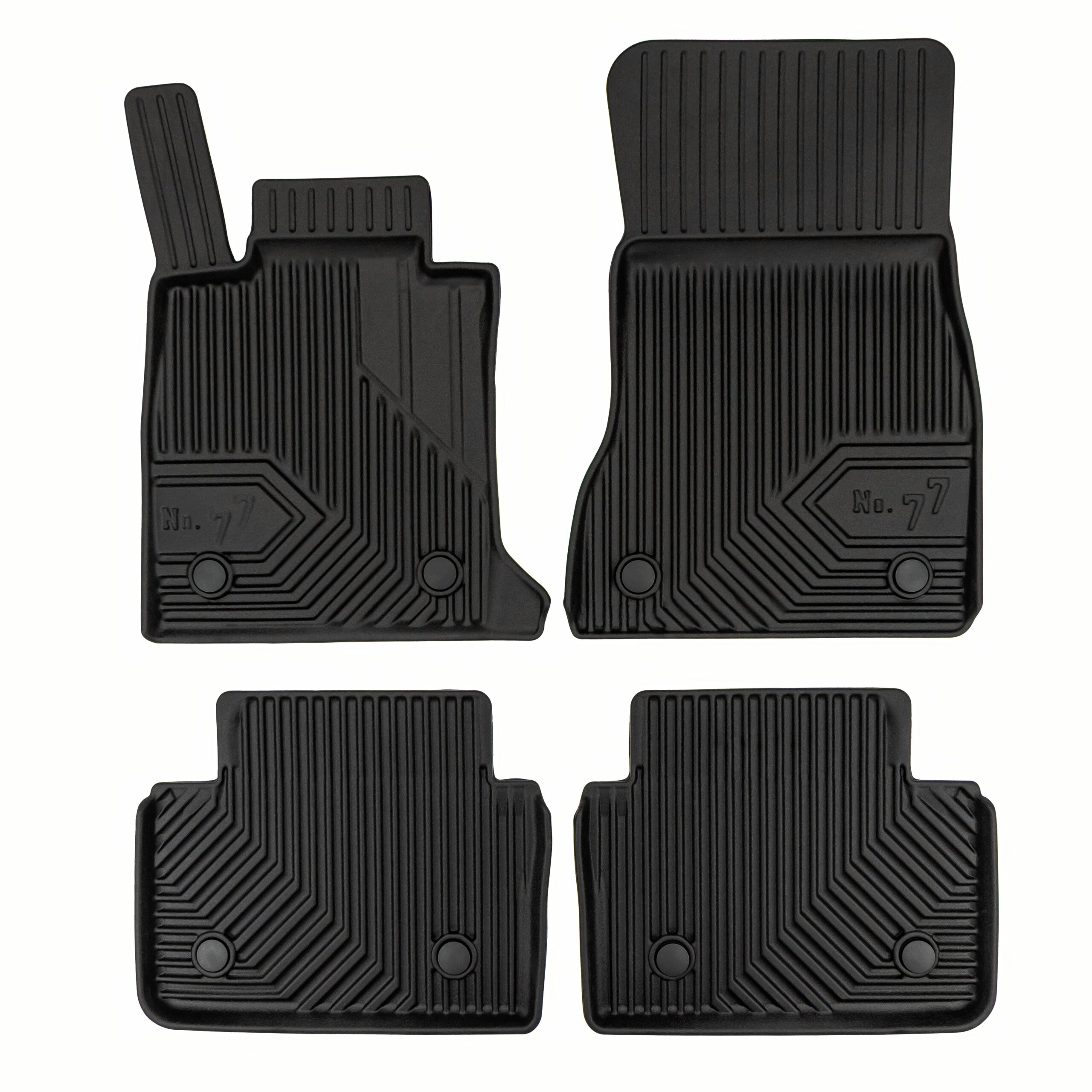 PACK 4 TAPETES BORRACHA NO.77 BMW Série i5 CARRINHA 2023->