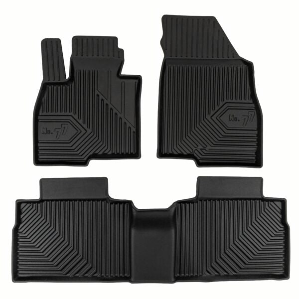 PACK 3 TAPETES BORRACHA NO.77 JAECOO J7 SUV 2025 ->