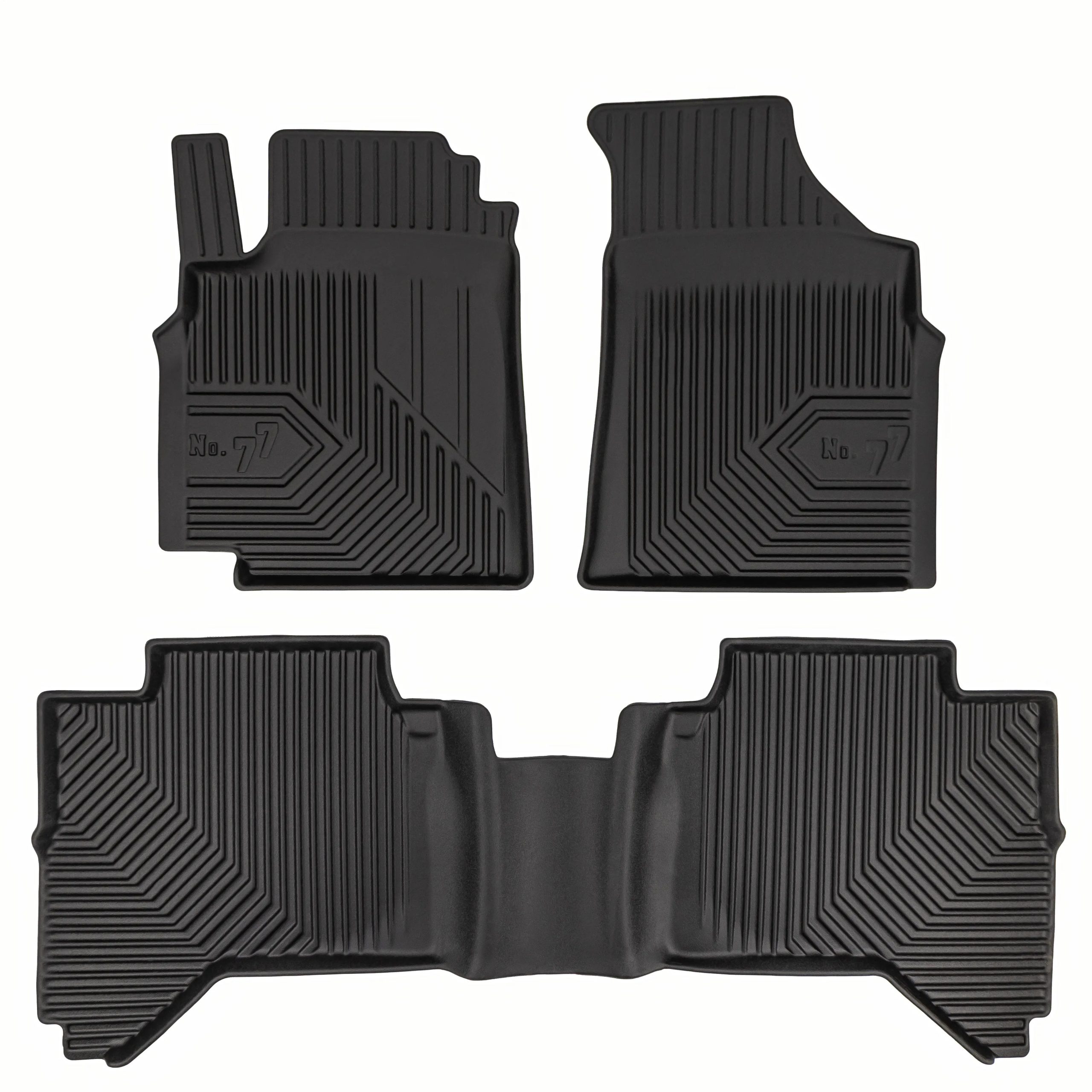 PACK 3 TAPETES BORRACHA NO.77 JAC T8 PRO 2025-2026