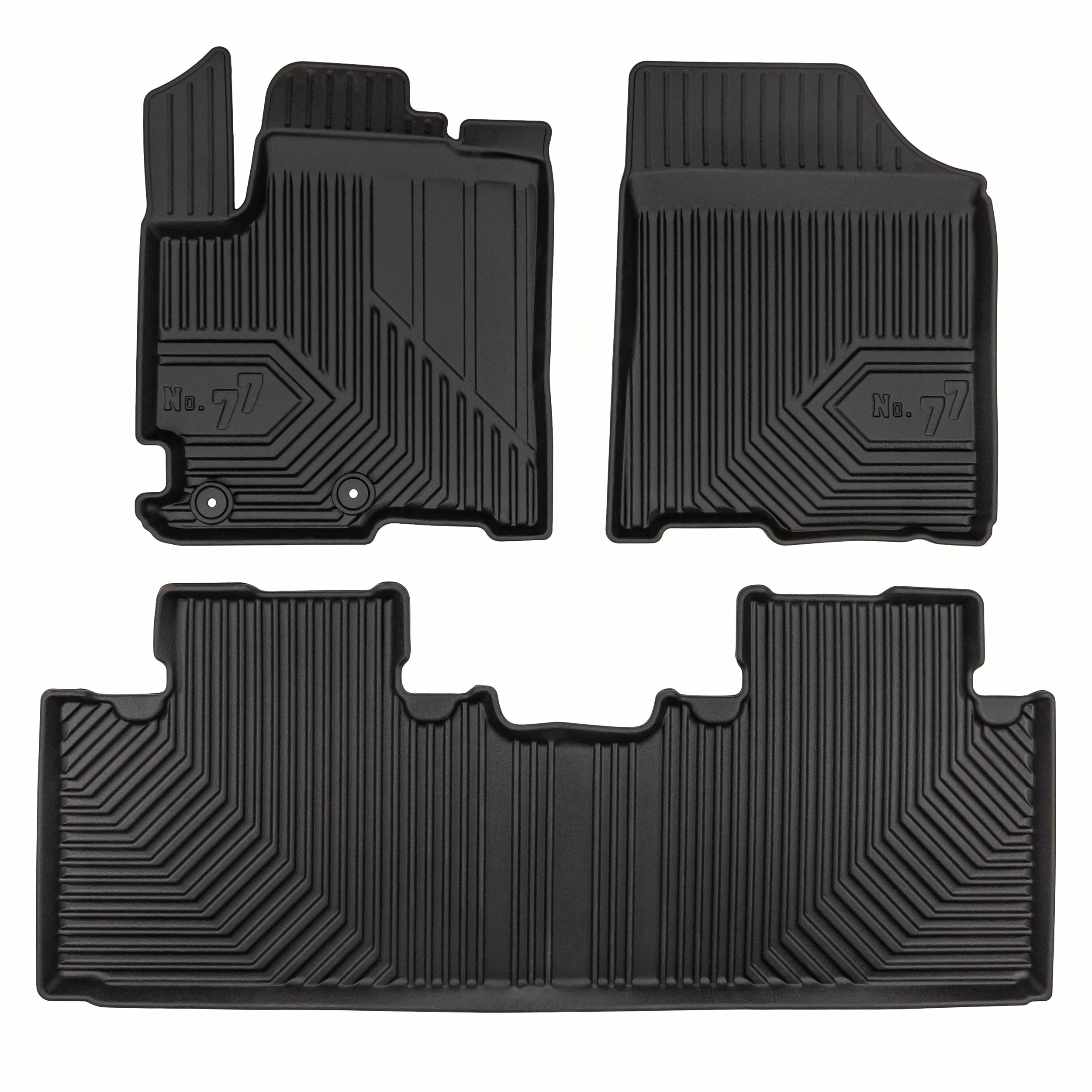 PACK 3 TAPETES BORRACHA NO.77 JAC JS8 PRO 2024->