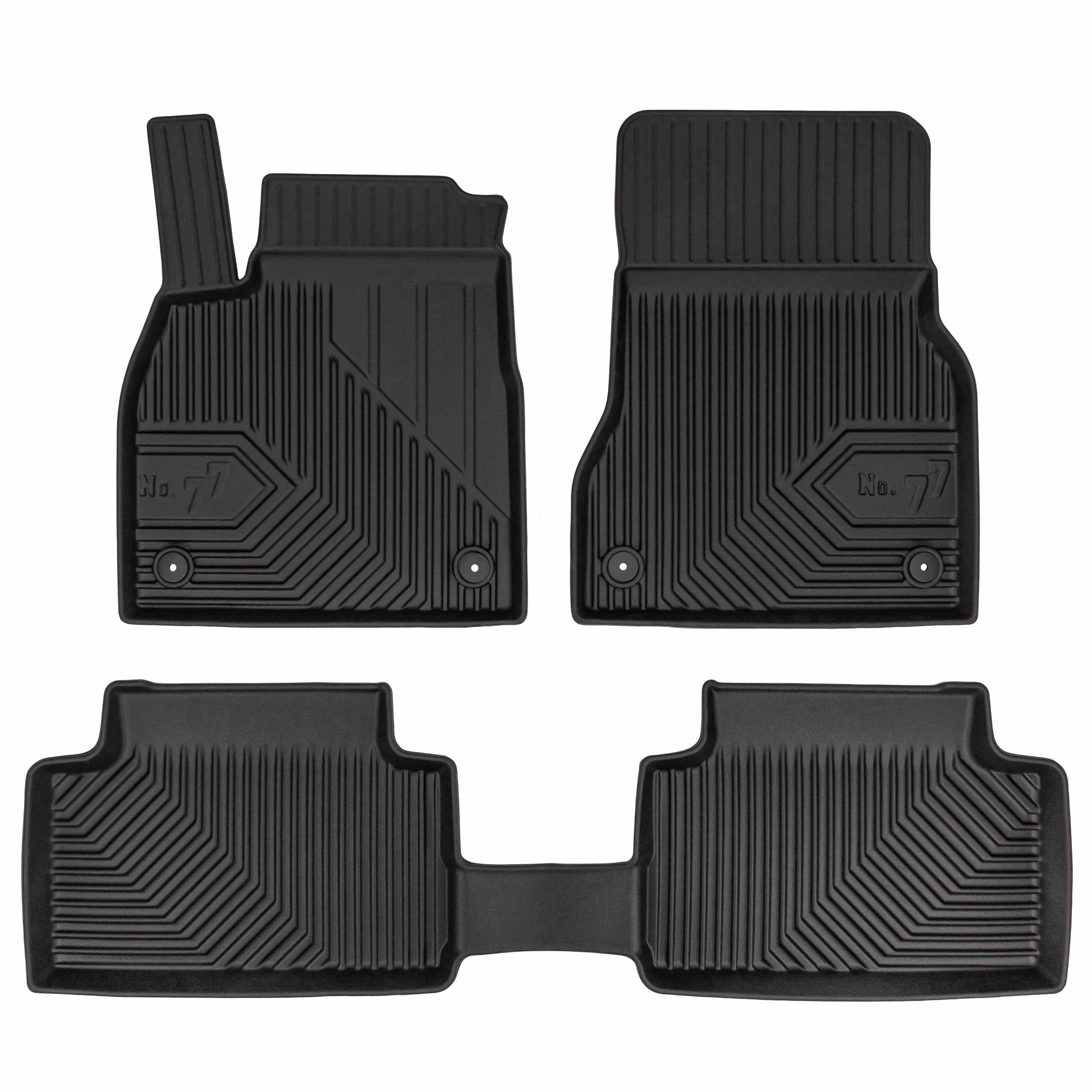 PACK 4 TAPETES BORRACHA NO.77 AUDI Q6 E-TRON 2023->