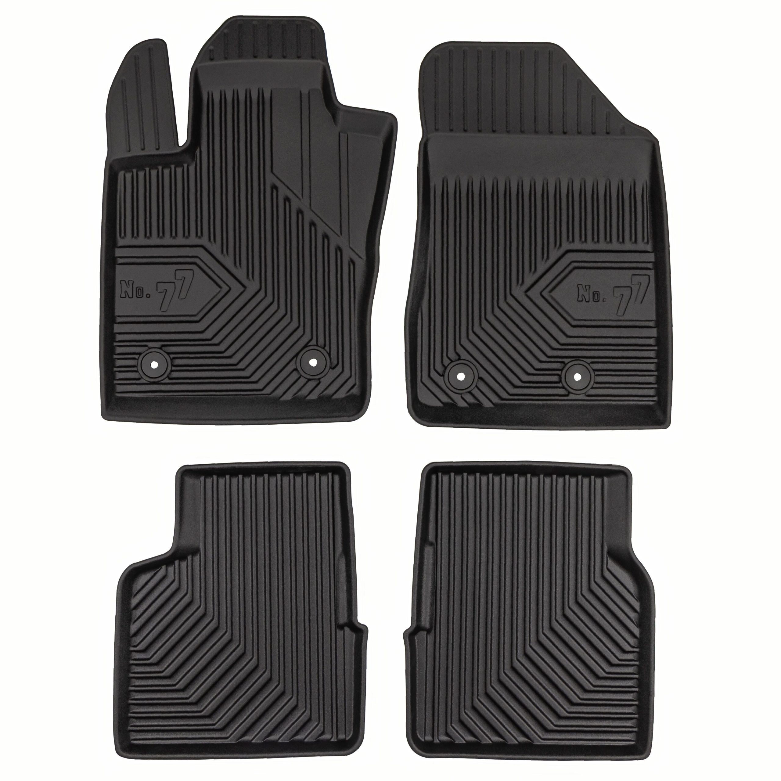 PACK 4 TAPETES BORRACHA NO.77 JEEP COMPASS II PHEV 2016-2026