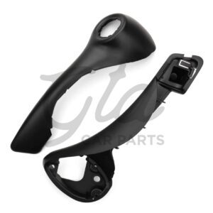 Puxador Frontal Esquerdo Preto Renault Clio MK3 2005-2011