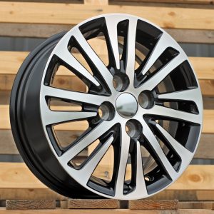 Jante Toyota 14x5,5 ET45 4x100 - Black Polished
