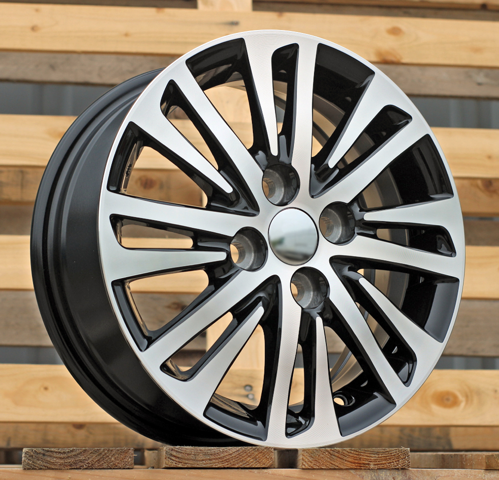 Jante Toyota 14x5,5 ET45 4x100 - Black Polished