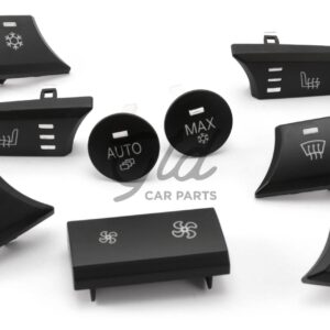 Alternative view of Conjunto de 11 Botões Ar Condicionado BMW X5 X6 E70 E71 E72 2007-2014