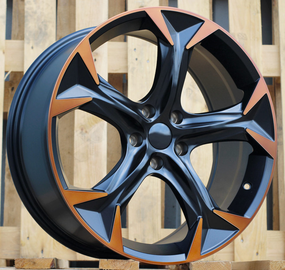 Jante CUPRA 18x8 ET45 5x112 - Black Polished Half Matt Cooper