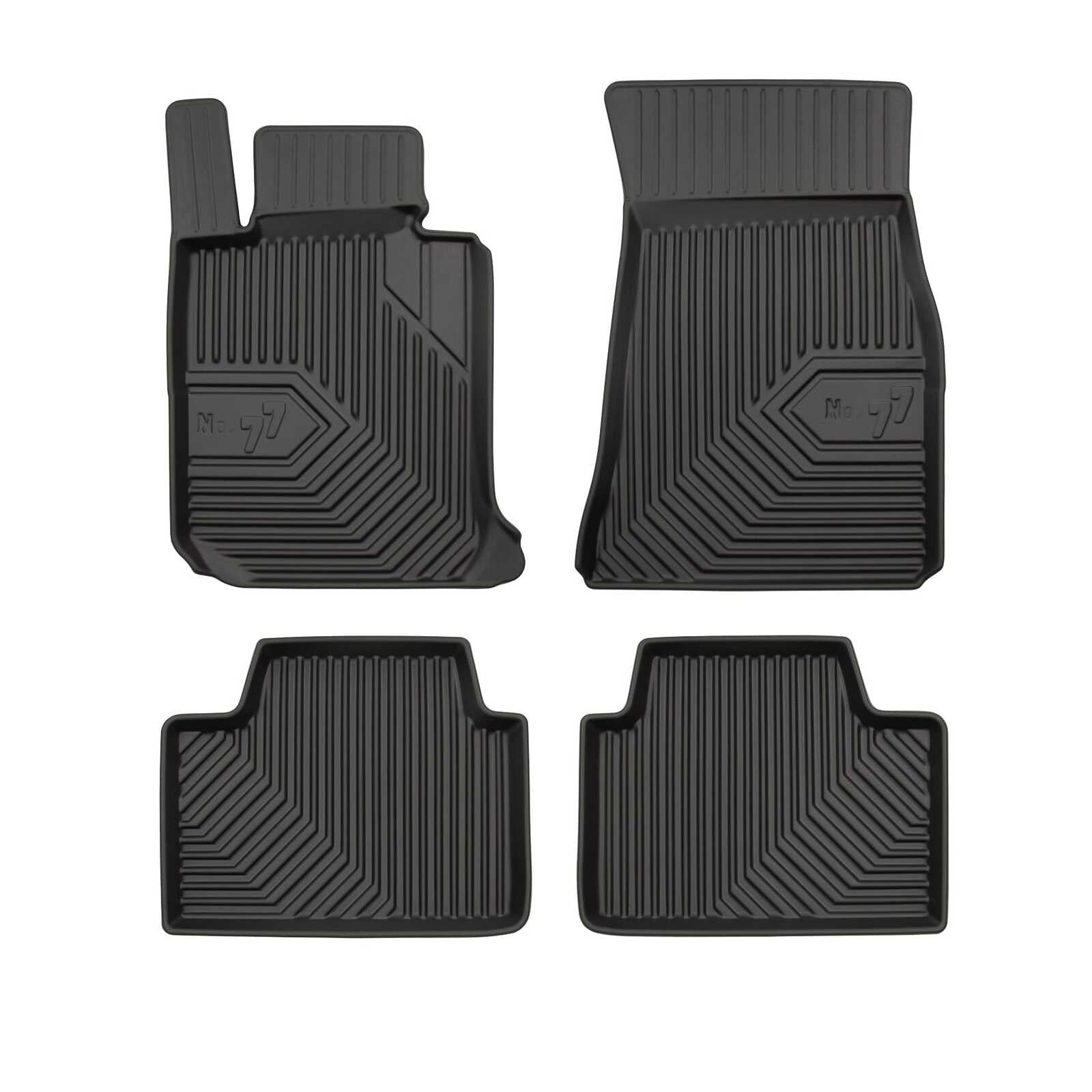PACK 4 TAPETES BORRACHA NO.77 BMW Série 3 G21 2018->
