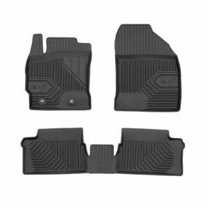PACK 3 TAPETES BORRACHA NO.77 TOYOTA AURIS II 2012-2018