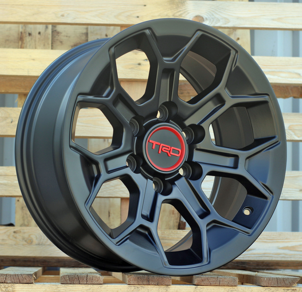 Jante Toyota 17x8 ET5 6x139,7 - Black Half Matt