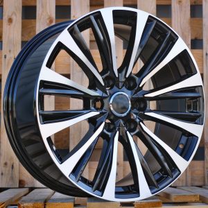 Jante 4X4 18x8 ET25 6x139,7 - Black Polished