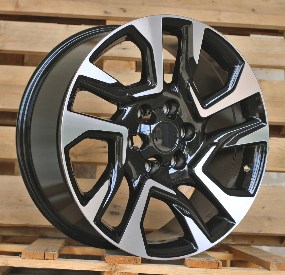 Jante 4X4 18x7,5 ET25 6x139,7 - F Black Polished