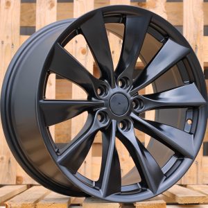 Jante Tesla 18x8,5 ET40 5x114,3 - Black Half Matt